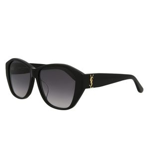 YSL Saint Laurent 57mm black sunglasses NEW